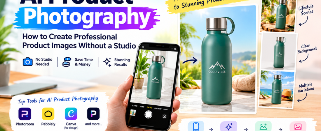 AI Product Photography: How to Create Professional Product Images Without a Studio